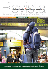 Issue, Revista de dialectología y tradiciones populares : LXXII, 1, 2017, CSIC, Consejo Superior de Investigaciones Científicas