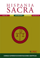Fascicule, Hispania Sacra : LXIX, 139, 1, 2017, CSIC, Consejo Superior de Investigaciones Científicas