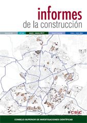 Issue, Informes de la construcción : 69, 545, 1, 2017, CSIC, Consejo Superior de Investigaciones Científicas