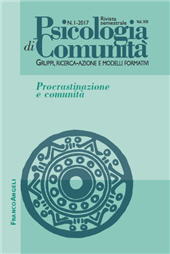 Article, Presentazione del numero : procrastinazione e comunità, Franco Angeli