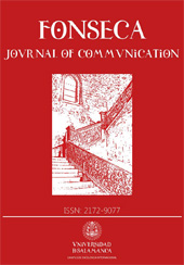 Fascicolo, Fonseca, Journal of Communication : 14, 1, 2017, Ediciones Universidad de Salamanca