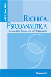 Fascicolo, Ricerca psicoanalitica : rivista della relazione in psicoanalisi : 2, 2017, Franco Angeli