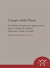 E-book, Campo delle Piane : un habitat de plein air épigravettien dans la Vallée du Gallero (Abruzzes, Italie centrale), École française de Rome