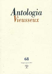 Issue, Antologia Vieusseux : XXIII, 68, 2017, Polistampa