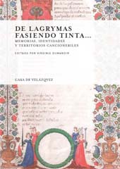 eBook, De lagrymas fasiendo tinta... : memorias, identidades y territorios cancioneriles, Casa de Velázquez