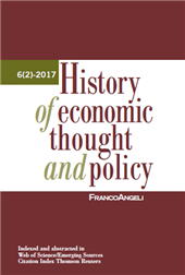 Articolo, Tough Times for an Italian Think Tank : the Economic Policy Study Centre (Ceep) from its foundation to the end of the First Republic (1973-1992), Franco Angeli