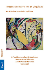 eBook, Investigaciones actuales en lingüística : vol. VI : aplicaciones de la lingüística, Universidad de Alcalá
