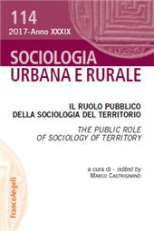 Artículo, Innovazione sociale e sviluppo territoriale : quando la strada si fa comunità, Franco Angeli