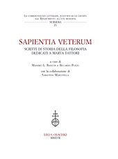 eBook, Sapientia veterum : scritti di storia della filosofia dedicati a Marta Fattori, L.S. Olschki