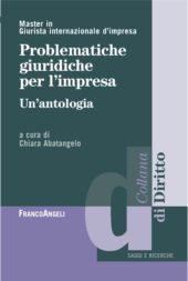 E-book, Problematiche giuridiche per l'impresa : un'antologia, FrancoAngeli