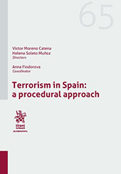 E-book, Terrorism in Spain : a procedural approach, Moreno Catena, Victor M., Tirant lo Blanch