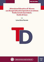 E-book, Attenzione educativa all'alunno con bisogni educativi speciali in un istituto professionale secondario : studio di caso, Universidad de Almería