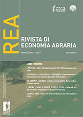 Fascículo, Rivista di economia agraria : LXXII, 1, 2017, Firenze University Press