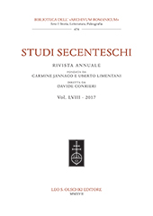 Heft, Studi Secenteschi : LVIII, 2017, L.S. Olschki