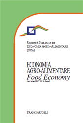 Fascicolo, Economia agro-alimentare : XIX, 2, 2017, Franco Angeli