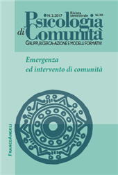 Article, Psicologia dell'emergenza e ricostruzione comunitaria, Franco Angeli