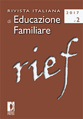 Fascicolo, Rivista italiana di educazione familiare : 2, 2017, Firenze University Press