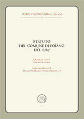 Chapter, Economia e società a Foiano fra Tre e Quattrocento, Associazione di studi storici Elio Conti