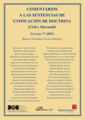 E-book, Comentarios a las sentencias de unificación de doctrina : civil y mercantil : volumen 7 (2015), Dykinson