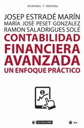 E-book, Contabilidad financiera avanzada : un enfoque práctico, Estradé Marín, Josep, Editorial UOC