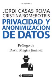 eBook, Privacidad y anonimización de datos, Editorial UOC