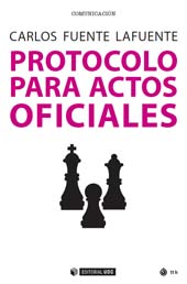 E-book, Protocolo para actos oficiales, Fuente Lafuente, Carlos, Editorial UOC