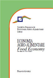 Fascicolo, Economia agro-alimentare : XIX, 3, 2017, Franco Angeli