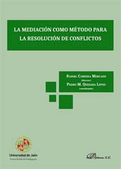 E-book, La mediación como método para la resolución de conflictos, Dykinson