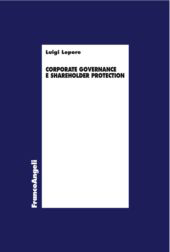 eBook, Corporate governance e shareholder protection, Franco Angeli