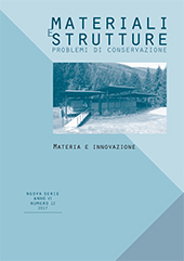 Fascicule, Materiali e strutture : problemi di conservazione : 12, 2, 2017, Edizioni Quasar