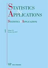 Issue, Statistica & Applicazioni : XV, 1, 2017, Vita e Pensiero