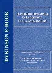 E-book, El derecho comparado en la docencia y en la investigación, Dykinson