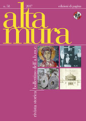 Article, La chiesa rupestre di Fornello in Altamura : conservazione sostenibile del patrimonio culturale in Puglia, Edizioni di Pagina