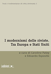 Chapter, Modernismo e modernisti nelle riviste fasciste, Ledizioni