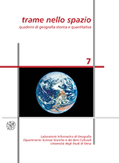 E-book, Trame nello spazio : quaderni di geografia storica e quantitativa : 7, dicembre 2017, All'insegna del giglio