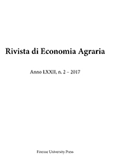 Fascicolo, Rivista di economia agraria : LXXII, 2, 2017, Firenze University Press
