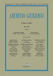 Article, In memoria del Prof. Manlio Mazziotti di Celso, Enrico Mucchi Editore