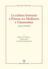 eBook, La cultura letteraria a Firenze tra Medioevo e Umanesimo : scritti 1976-2016, Edizioni Polistampa