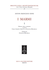 eBook, I marmi, Doni, Anton Francesco, 1513-1574, author, Leo S. Olschki editore