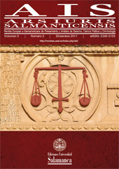 Fascicolo, AIS : Ars Iuris Salmanticensis : 5, 2, 2017, Ediciones Universidad de Salamanca
