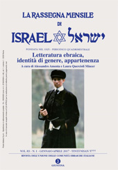 Article, Personaggi ebrei omosessuali in alcuni romanzi italiani del Novecento, La Giuntina