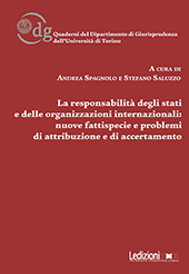 E-book, La responsabilità degli Stati e delle organizzazioni internazionali : nuove fattispecie, problemi di attribuzione e di accertamento, Ledizioni
