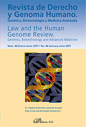 Zeitschrift, Revista de Derecho y Genoma Humano : Genética, Biotecnología y Medicina Avanzada = Law and the Human Genome Review : Genetics, Biotechnology and Advanced Medicine, Dykinson