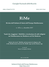 Issue, RiMe : rivista dell'lstituto di Storia dell'Europa Mediterranea : 1 nuova serie, II, 2017, ISEM - Istituto di Storia dell'Europa Mediterranea