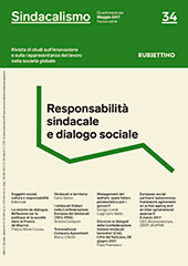 Article, Transnational Company Agreement : il punto di vista del sindacato europeo, Rubbettino