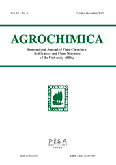 Article, Optimal soil salinity levels for the highest phytodesalination parameters in the obligate halophyte Sesuvium Portulacastrum L., Pisa University Press