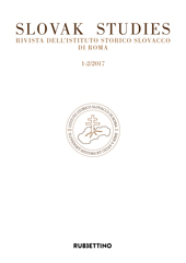 Zeitschrift, Slovak Studies : rivista dell'Istituto Storico Slovacco di Roma, Rubbettino