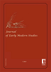 Issue, Journal of Early Modern Studies : 7, 2018, Firenze University Press