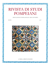 Artículo, Riflessioni sul sectile pavimentum del triclinio della Casa dell'Efebo a Pompei, "L'Erma" di Bretschneider