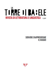 Fascicolo, La Torre di Babele : rivista di Letteratura e Linguistica : 13, 2017, Monte Università Parma